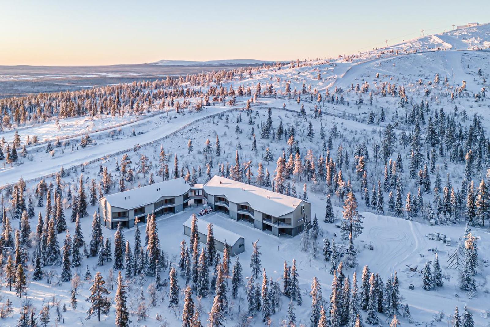 Ferienwohnung Aavalevi Haven Chalet, On The Mountain Exterior foto