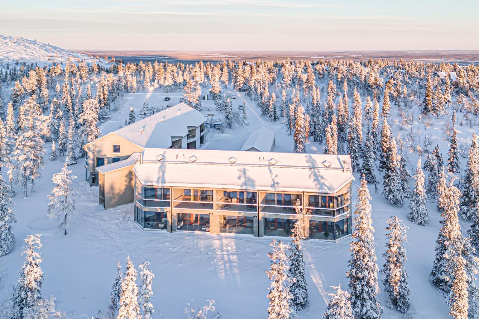 Ferienwohnung Aavalevi Haven Chalet, On The Mountain Exterior foto